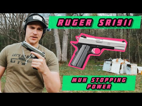 A Pistol for REAL Men (Ruger SR1911 .45 ACP)