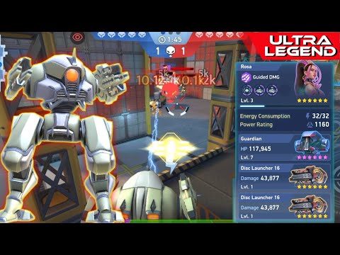 DISC LAUNCHER 16 - RANK 6 UPGRADE | SECOND COPY RECIEVED ⭐⭐⭐⭐⭐⭐ | MECH ARENA