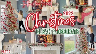 CHRISTMAS DECORATE WITH ME 2022 / CHRISTMAS DECORATIONS IDEAS 2022 PART 2