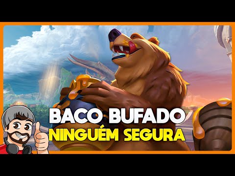 ISSO AQUI PRECISAVA SER BUFFADO MESMO? BACO/BACCHUS SUPORTE - Conquista