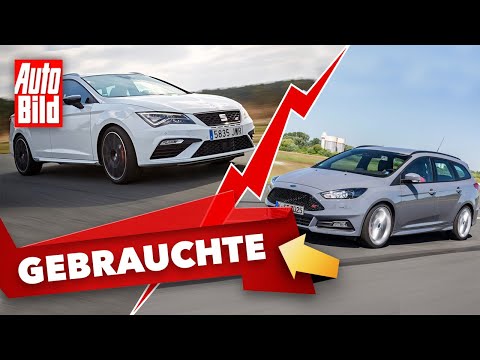 Seat Leon Cupra vs. Ford Focus ST | Das Gebrauchtwagen-Battle mit Conny Poltersdorf und Moritz Doka