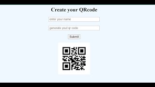 Generate Qrcode in php| PHP TUTORIAL IN HINDI