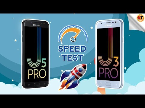 Samsung Galaxy J5 Pro vs Samsung Galaxy J3 Pro Speed Test Comparison | Which is Faster!