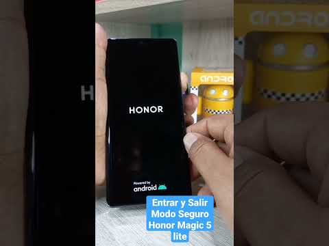 Entering and Exiting Safe Mode on Honor Magic 5 Lite #android #androidphone #Honor