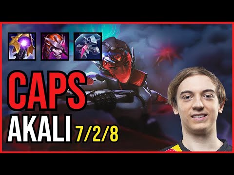 CAPS - AKALI vs DIANA Mid - EUW Grandmaster - Patch 11.4