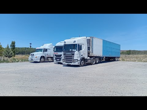 LINDOS LOS CAMIONES LAS LAJAS NEUQUEN ARGENTINA VIDEO 12.041 💯💯💯😎 .