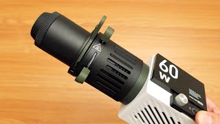 ZHIYUN Mini Spotlight on the Mollus G60 | Hair Light for interviews