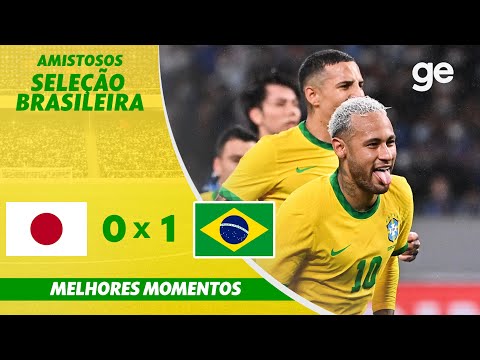 Gols e lances de Japão x Brasil