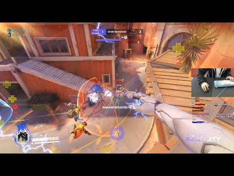 Overwatch Rank 1 Korean Genji WATER Destroying Enemy Team With 62 Elims