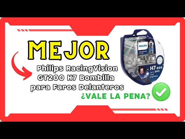 Vídeo relacionado con Philips RacingVision GT200 H4 bombilla para faros delanteros +200%, set de2