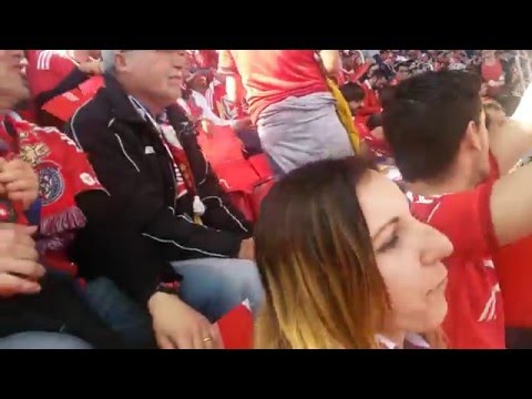 S L.Benfica 4 - 1 C.D.Nacional - Consagração do Tricampeão  Voo Da Águia Vitória