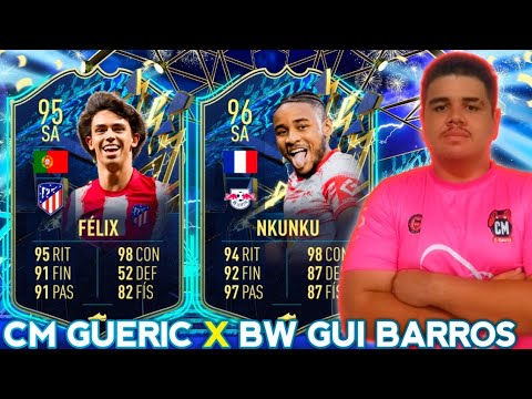 CM GUERIC10 vs BW GUI BARROS - BEST - 1º RODADA - PRÓ X PRÓ || FIFA 22