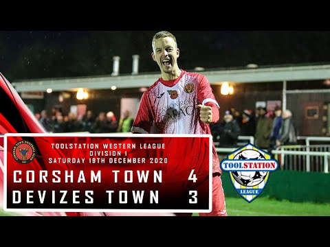 Corsham Town FC 4 V 3 Devizes Town FC - Official Match Highlights