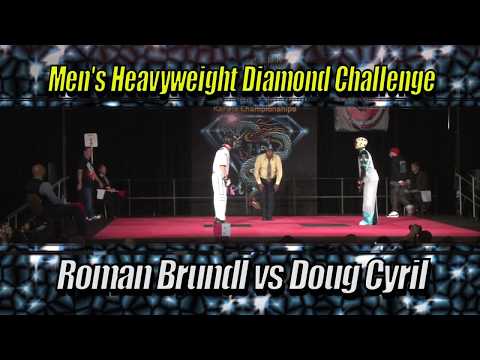 Roman Brundl vs Doug Cyril 2015 Diamond Nationals Karate Tournament