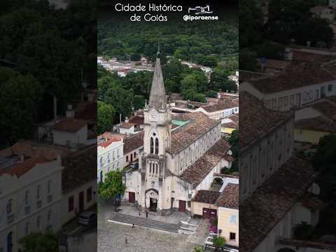 CIDADE HISTÓRICA DE GOIÁS, PROJETO VISÃO AÉREA - VISAO GERAL DA CIDADE PARTE 03/04.