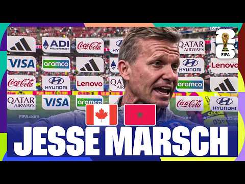 Le COUP de GUEULE de Jesse Marsch après la victoire du MAROC contre le CANADA