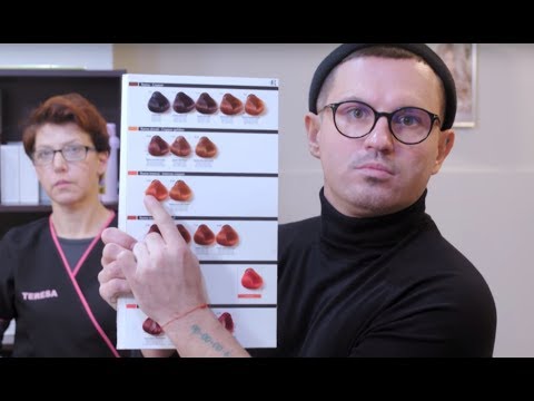 Andrzej went crazy when he discovered that the hairdresser didn't know the color palette in her s...