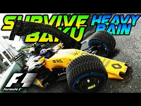 SURVIVE BAKU IN HEAVY RAIN - Extreme Damage Mod F1 Game