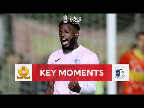 Banbury United v Barrow AFC | Key Moments | First Round | Emirates FA Cup 2021-22