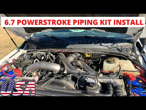 How To Install Piping Kit On A 6.7 Ford Powerstroke