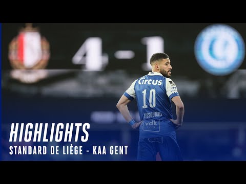 🎬 Standard de Liège - KAA Gent: 4-2 (MD28 JPL)