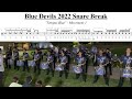 Blue Devils 2022 Snare Break Transcription LEARN THE BEATS