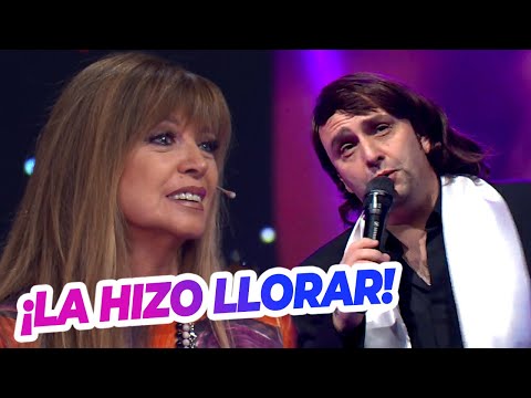 El alma de Cacho Castaña pasó por Bienvenidos a bordo y emocionó a Adriana Salgueiro: "Muy fuerte"