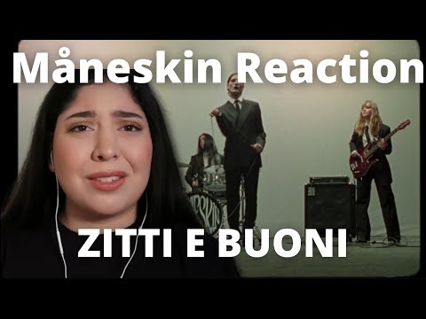 FIRST TIME LISTENING TO Måneskin |   ZITTI E BUONI REACTION