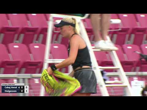 Jacqueline Cabaj Awad - Molly Helgesson, FINAL TP Open Båstad 2020, Highlights