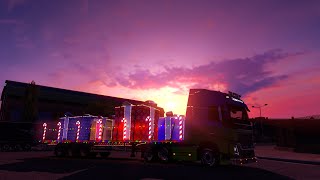 【ETS2】my most favorite route Edinburgh-Aberdeen