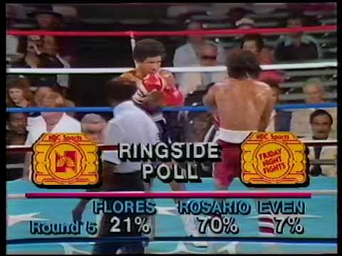 Edwin Rosario vs Javier Flores 8 22 1980