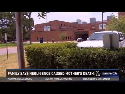 Negligence caused mother's death
