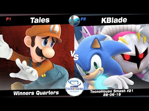 TecnoHouse #21: OZN | Tales (Luigi) vs KBlade (Meta Knight, Sonic) - Winners Quarters