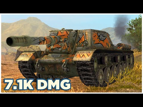 SU-152 • 7.1K DMG • 7 KILLS • WoT Blitz
