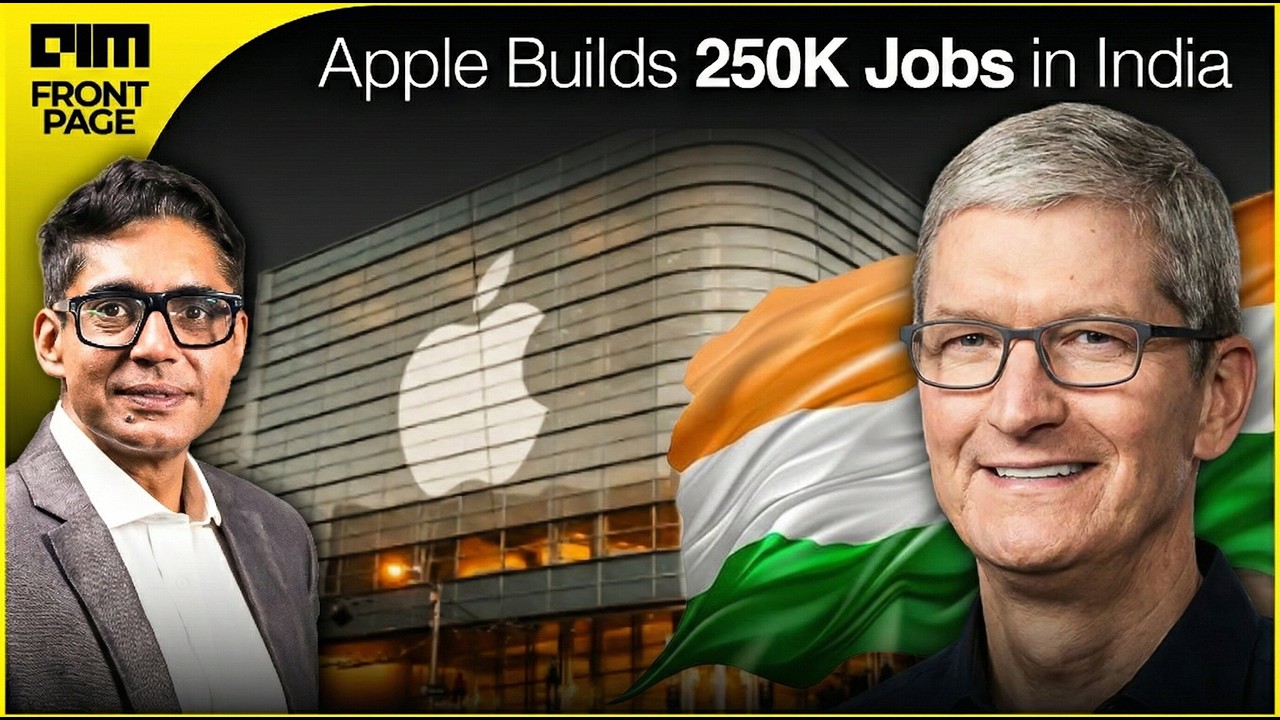 Apple Is Creating 250K Jobs in India. Here's The Catch