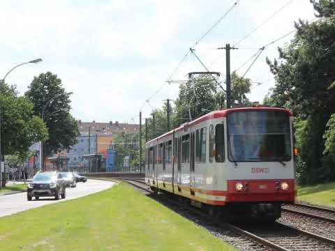 Dortmunder Stadtwerke 21 - B-Wagen 357 / U45 Fredenbaum