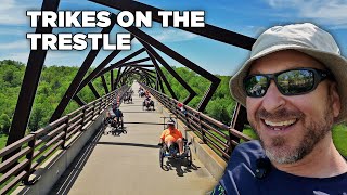 High Trestle Trail Trike Ride 🚴🌉 | Epic Rail-to-Trail Adventure in Iowa