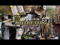 BOSTON VLOG: Cafe hopping, Book Stores, Bakeries, + More !