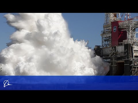 499.6 seconds: NASA and Boeing Complete Hot Fire-2 for Space Launch System Core Stage