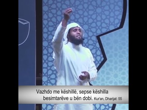 Ruaju o njeri, mos u bëj i verbër në dunja!