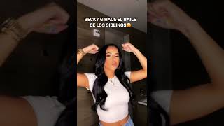 Download lagu Becky G MEJORA EL BAILE de Los Siblings de Tik Tok💪 #beckyg #fulanito mp3