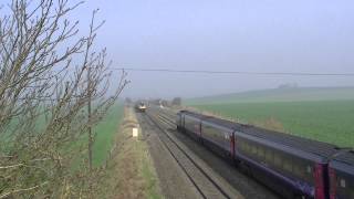 preview picture of video 'Great Western Mainline Near Cholsey 24.03.2012'