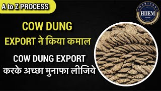 How to Export Cow Dung | Cow Dung Cake Export from india A to Z Process By Sagar Agravat