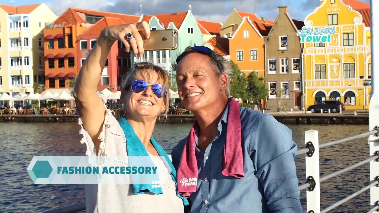 Watch video Aqua Laser Cool Down Towel Now Aqua Laser Cool Down Towel