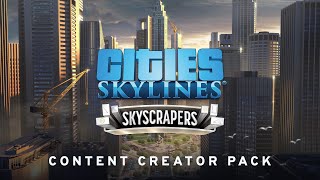 Cities: Skylines - Content Creator Pack: Skyscrapers (DLC) (PC) Steam Key GLOBAL