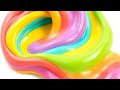 Rainbow Fluffy Slime Easy DIY Craft For Kids