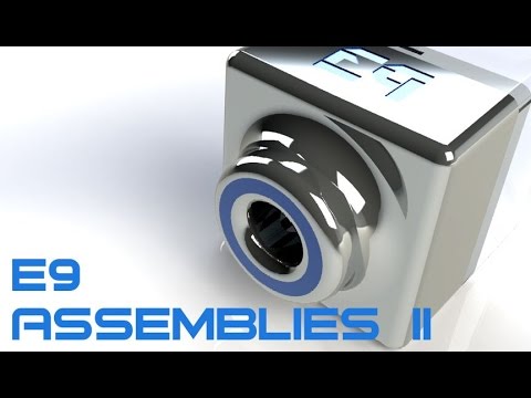 E9 SolidWorks 2016 - Assembly Basics 2 Tutorial