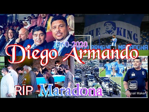 Diego Maradona - Napoli - Ronaldihno,Zidane,Ronaldo,Insigne,Mourihno,Messi.