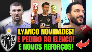🚨 CEO CONFIRMA SAÍDAS E REFORÇOS! EDUARDO DOMÍNGUEZ FAZ PEDIDO FORTE AO ELENCO! LYANCO URGENTE E+