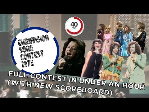 Eurovision 1972: In Under an Hour!